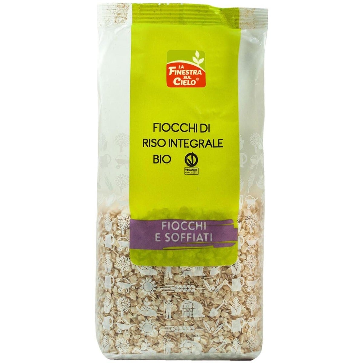 La Finestra Sul Cielo Fiocchi Di Riso Integrale Bio 500g-2
