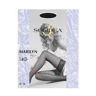 Solidea Marilyn 140 Denari Calza Autoreggente Visone Taglia 3-1