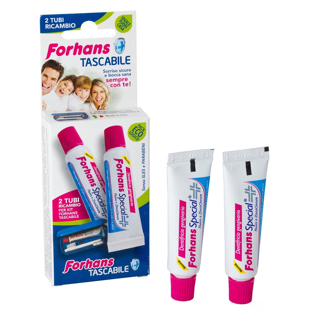 Forhans Kit Viaggio Dentifricio 2x12,5ml  - 2