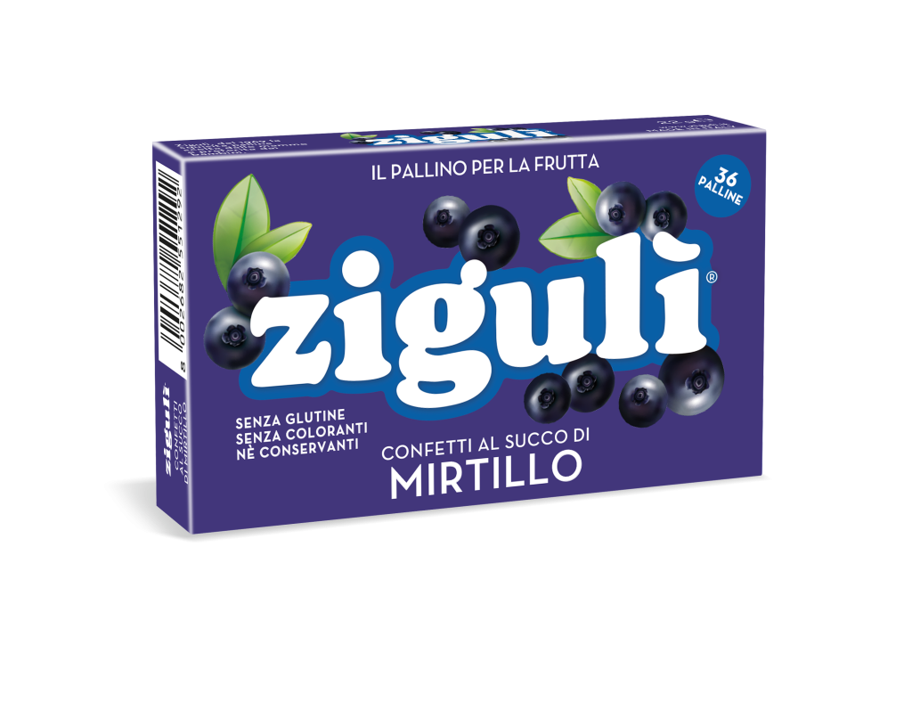 Zigulì Mirtillo 36 Palline 22g  - 2
