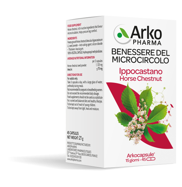 Arkopharma Ippocastano 45 Capsule-3