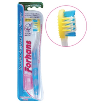 Forhans Spazzolino Setole Medie Gum Massager-2