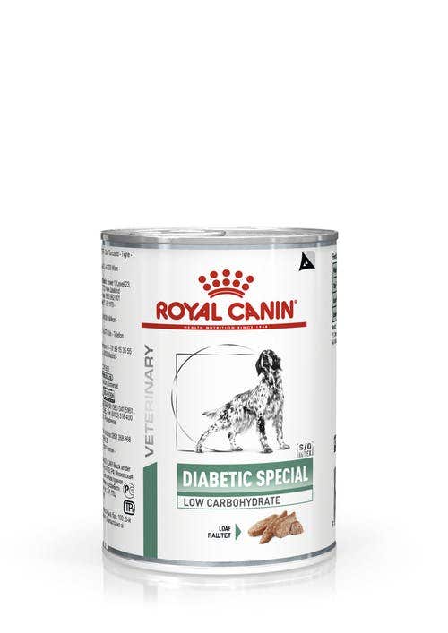 Royal Canin Diet Diabetic Special Low Carbohydrate Patè Per Cani Lattina 410g-2