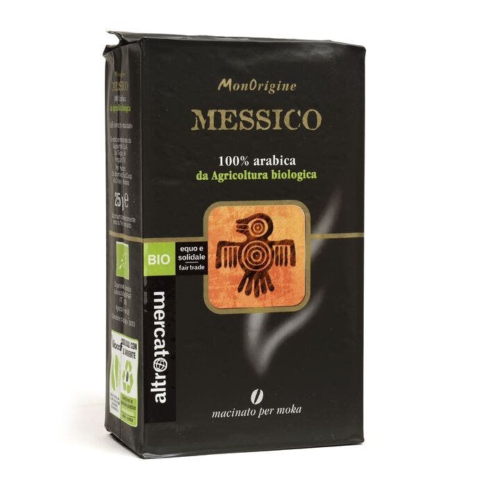 Caffè 100% Arabica Monorigine Messico Macinato Moka Bio 250g-1