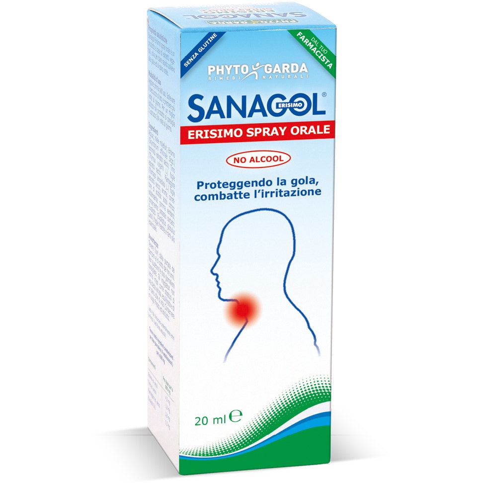 Sanagol Spray Erismo Senza Alcool 20ml      - 3