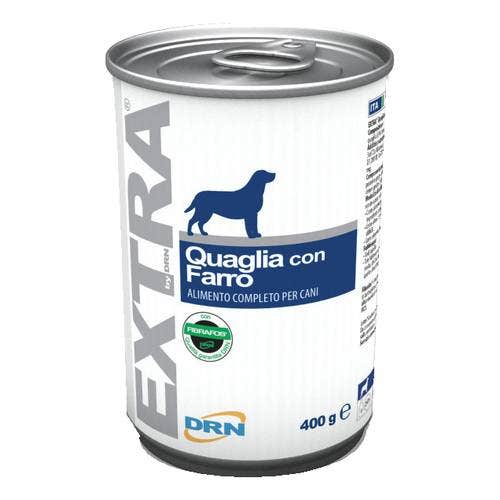 Drn Extra Quaglia E Farro Cibo Umido Cani Adulti Barattolo 400g-3