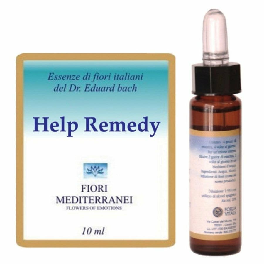 Forza Vitale Help Remedy Fiori Mediterranei Bach Gocce 10ml-1