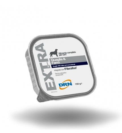 Drn Extra Quaglia E Farro Cibo Umido Cani Adulti Vaschetta 150g-3