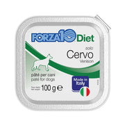 Forza10 Solo Diet Cervo PatÃ© Per Cani Adulti Vaschetta 100g-1