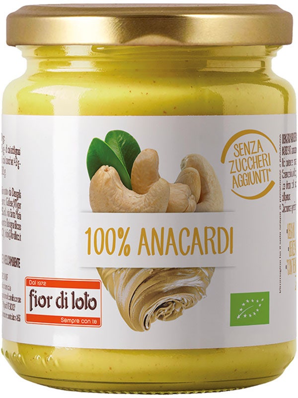 Fior Di Loto Crema 100% Di Anacardi 200g-1