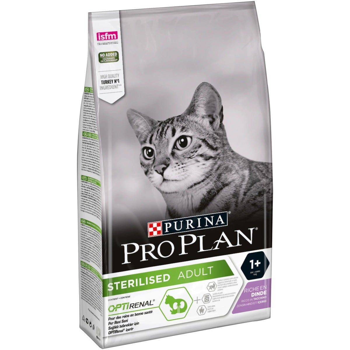 Purina Pro Plan Sterilised Gatto Crocchette Tacchino Sacco 1,5kg-1