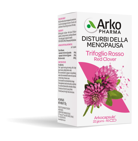Arkopharma Trifoglio Rosso 45 Capsule-4