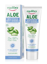 Equilibra Aloe Dentifricio Denti Sensibili 75ml-4