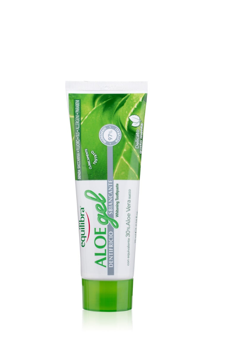 Equilibra Aloe Gel Dentifricio Sbiancante 75ml-2
