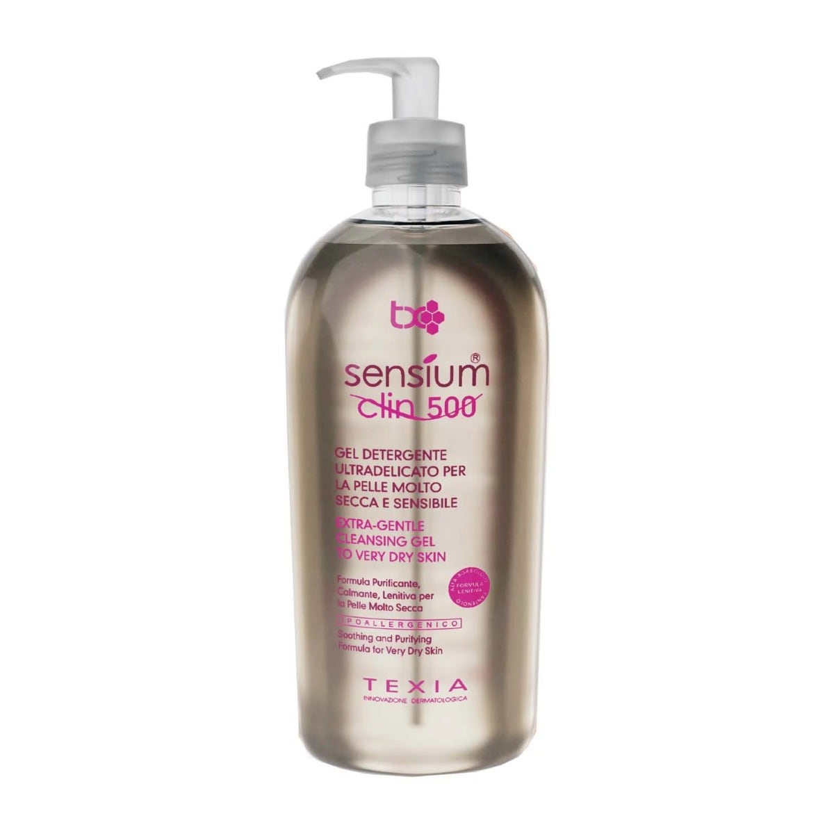 Sensium Clin 500 Gel Detergente Pelle Molto Secca 500ml-2