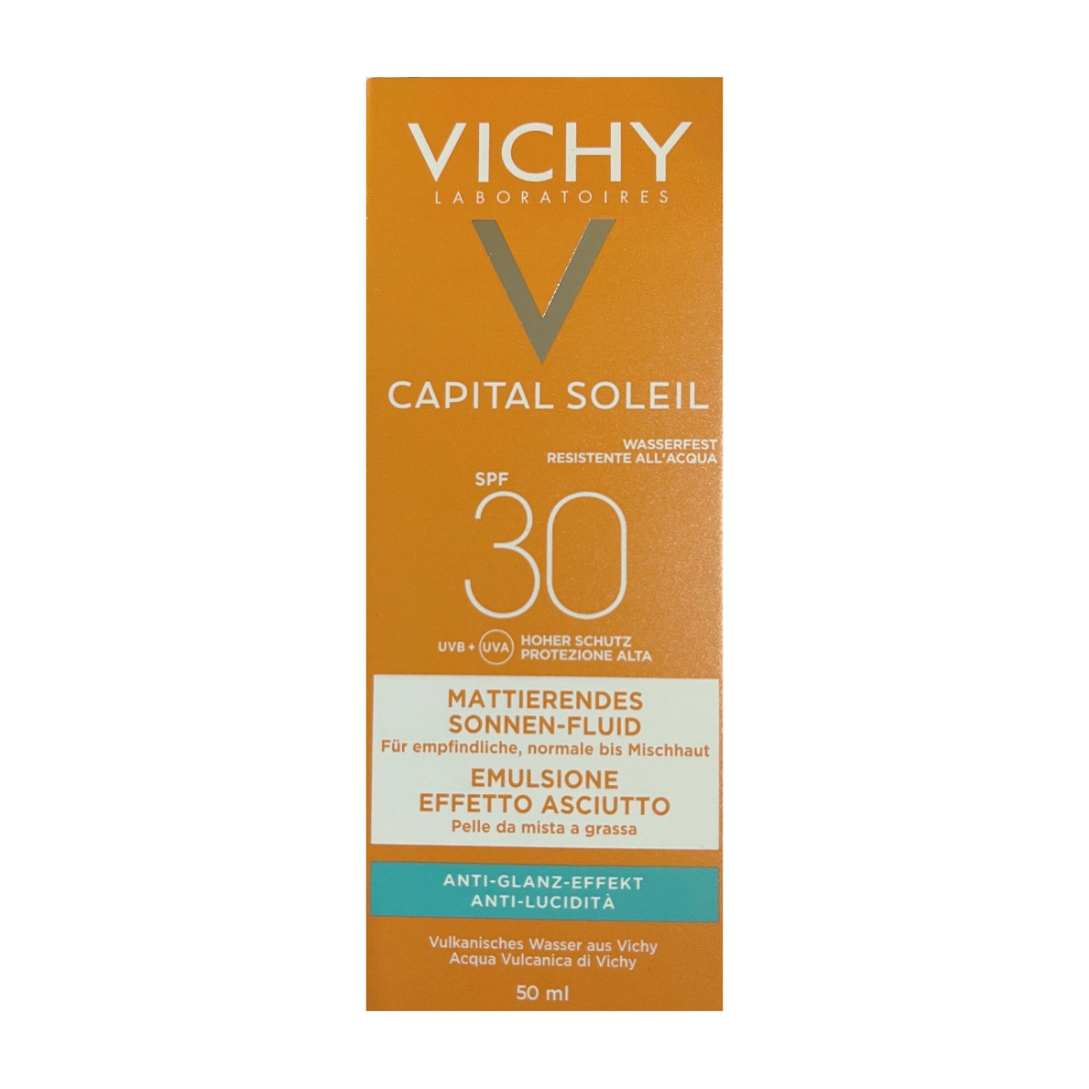 Vichy Capital Soleil Emulsione Anti-Lucidità Effetto Asciutto SPF 30 50 ml-9