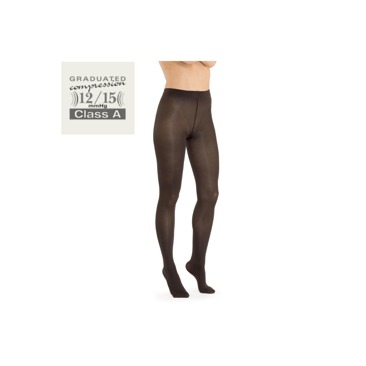 Solidea Red Wellness 70 Opaque Collant Moka Taglia 4-L-1