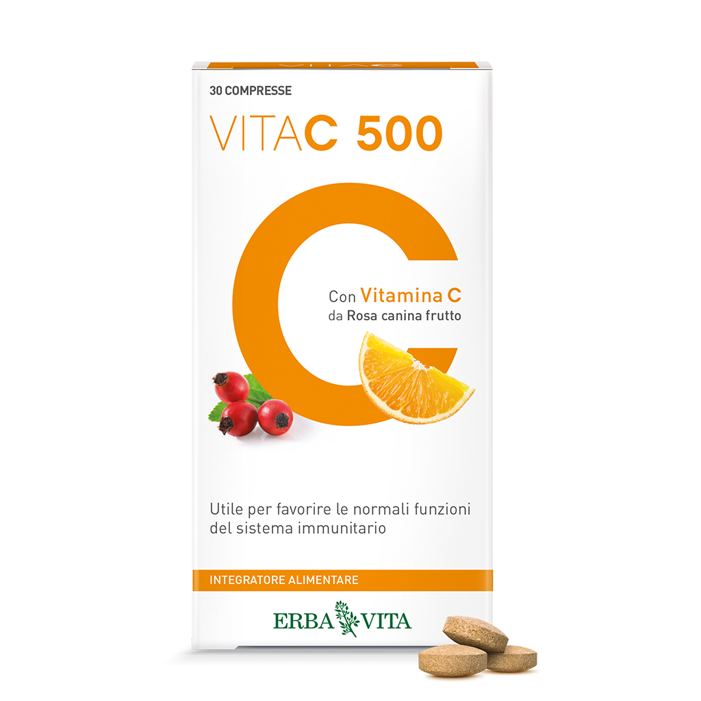 Erba Vita Vita C 500 30 Compresse  - 3