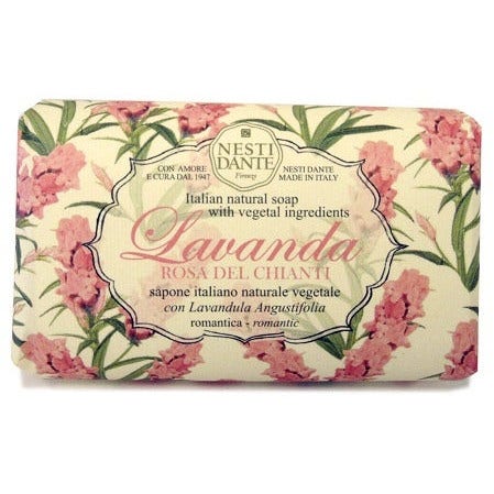 Nesti Dante Sapone Vegetale Lavanda Rosa del Chianti 150g-2