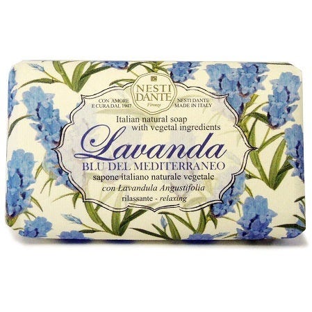 Nesti Dante Sapone Vegetale Lavanda Blu Del Mediterraneo 150g-2