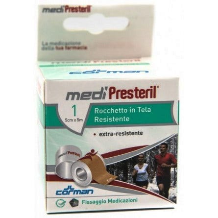 Medipresteril Cerotto In Rocchetto In Tela Resistente 5x500cm-1
