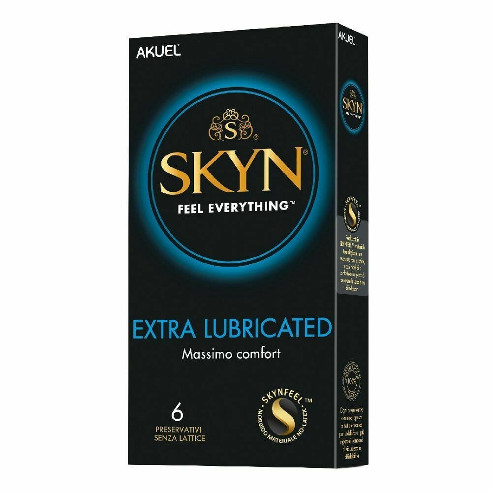 Akuel Skyn  Extra Lubrificati 6 Preservativi-2