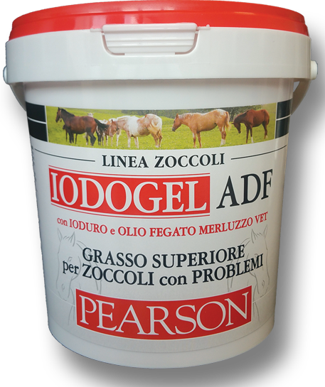 Guglielmo Pearson Iodogel ADF Grasso Zoccoli Per Equini 1kg-3