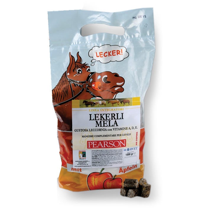 Lekerli Mela Bocconcini Premio Per Equini 1kg-1