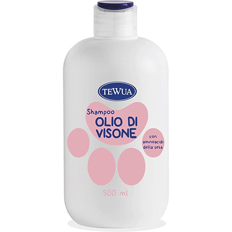 Tewua Shampoo Nutritivo Del Manto Olio Di Visone Cani 500ml-1