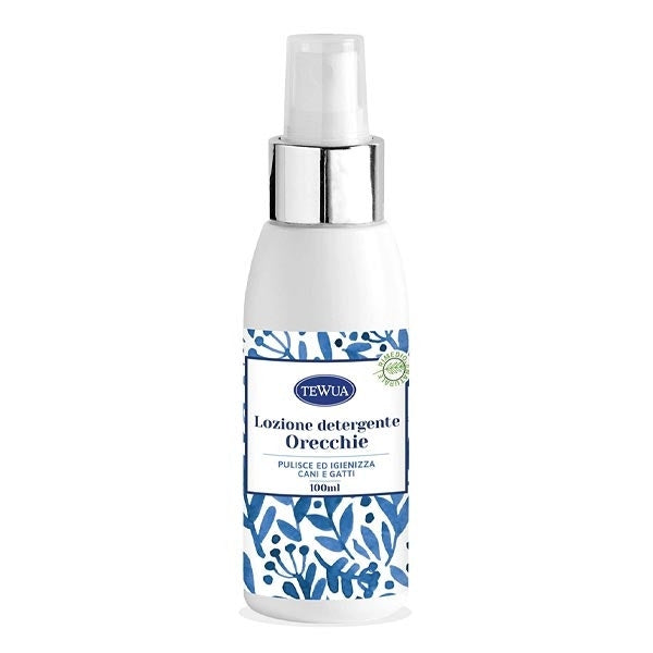 Tewua Lozione Detergente Orecchie Cani/Gatti 100ml-1