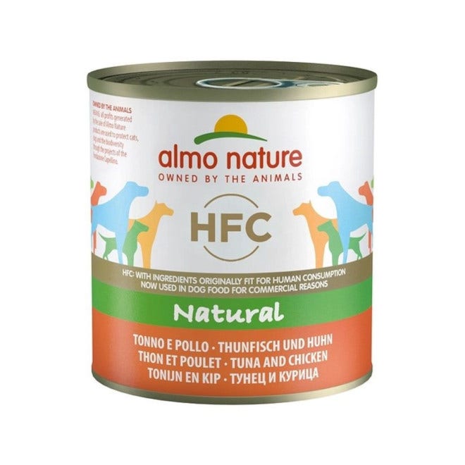 Almo Nature HFC Natural Tonno E Pollo Alimento Umido Per Cani Adulti 290g-1