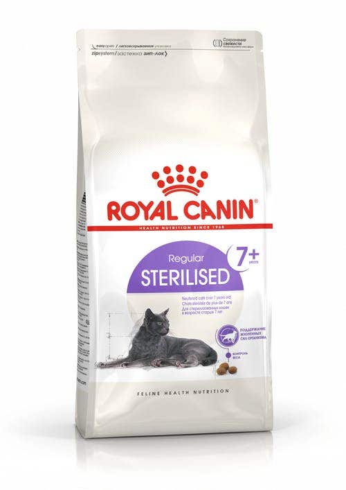 Royal Canin Feline Sterilised 7+ Crocchette Per Gatti Sterilizzati 7Anni+ Sacco 1,5kg-2