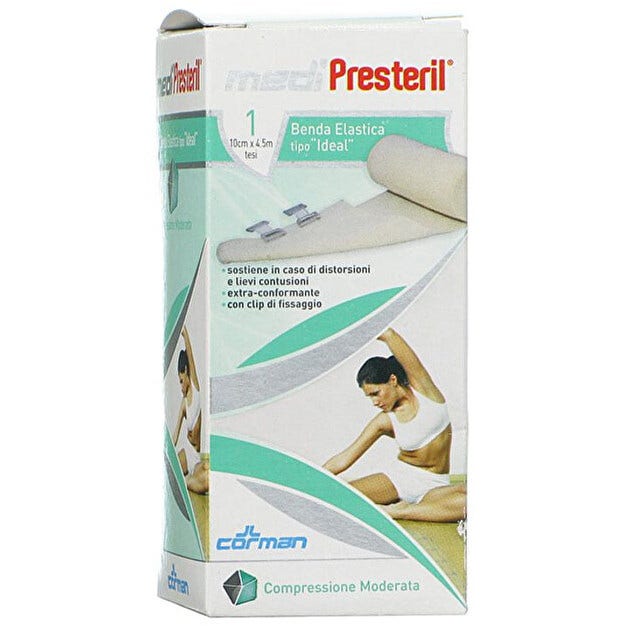 Medipresteril Ideal Benda Elastica 10cmx45mt-1
