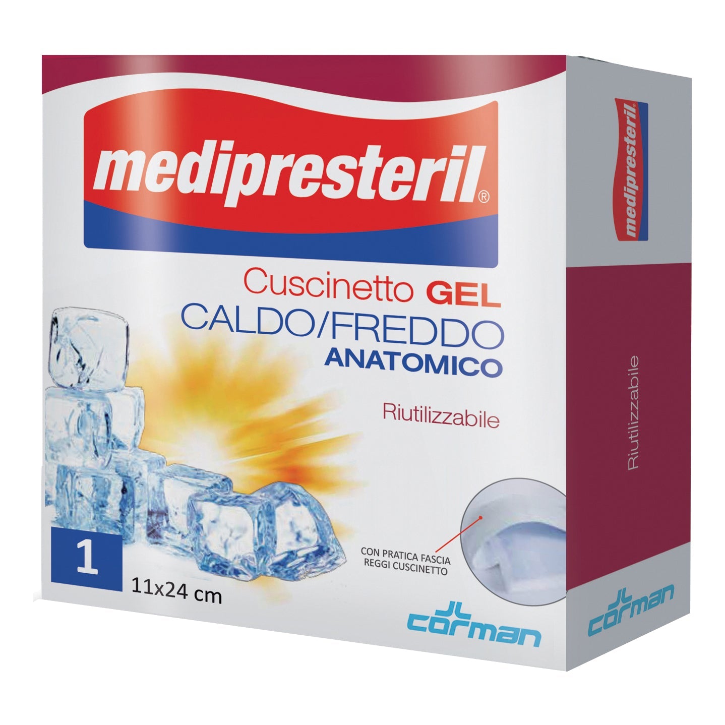 Medipresteril Cuscinetto Caldo/Freddo Anatomico   - 1