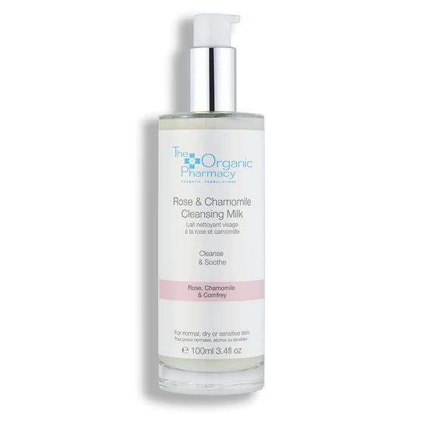 The Organic Pharmacy Rose E Chamomile Latte Detergente Lenitivo 100ml-1