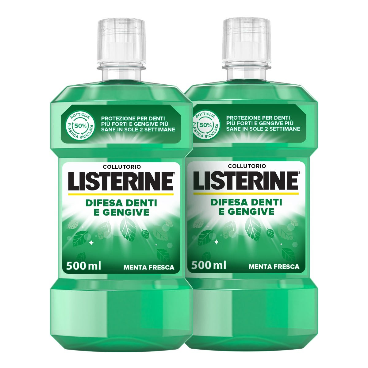 Listerine Difesa Denti E Gengive Collutorio 2x500ml-10