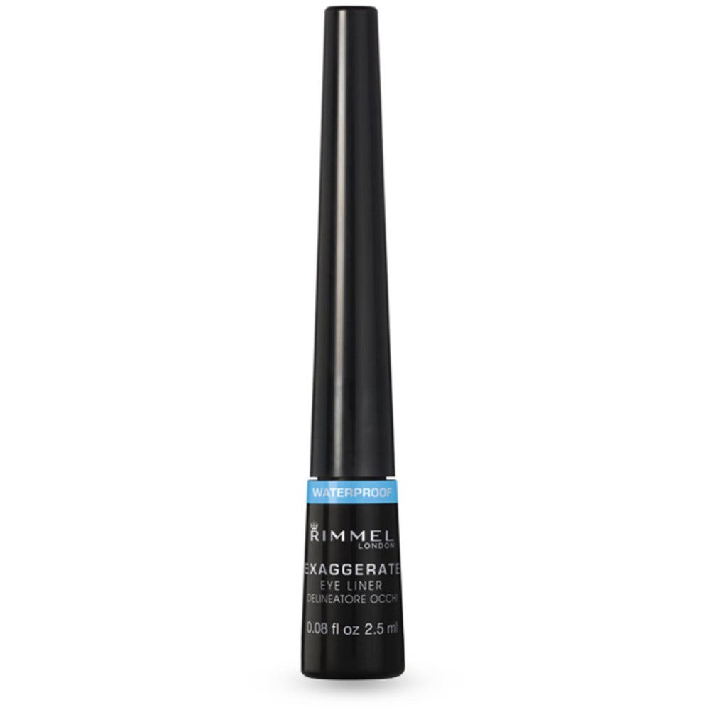 Rimmel Eyeliner Exaggerate Waterproof Liquid 003 Black 2,5ml-1