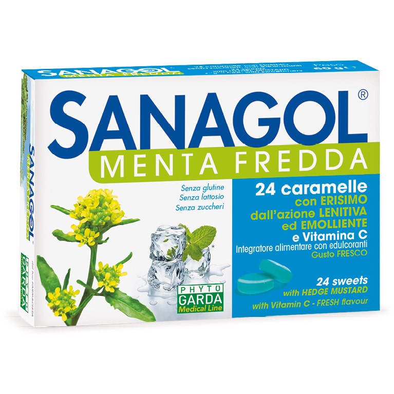Sanagol Menta Fredda 24 Caramelle  - 3