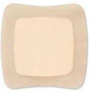 Medicazione hydrofiber sterile adesiva in schiuma misura 8x8cm 10 pezzi-1