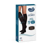 Sauber Linea Uomo Cotone Calza 70 Den Nero Taglia M-4