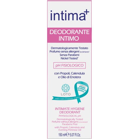 Intima+ Deodorante Intimo Spray Propoli/Camomilla/Olio Enotera 150ml-1