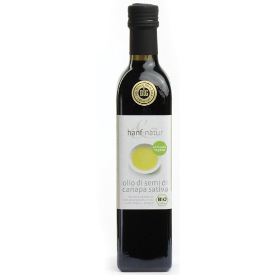 Hanf&Natur Canapa Olio Di Semi Bio 500ml-2