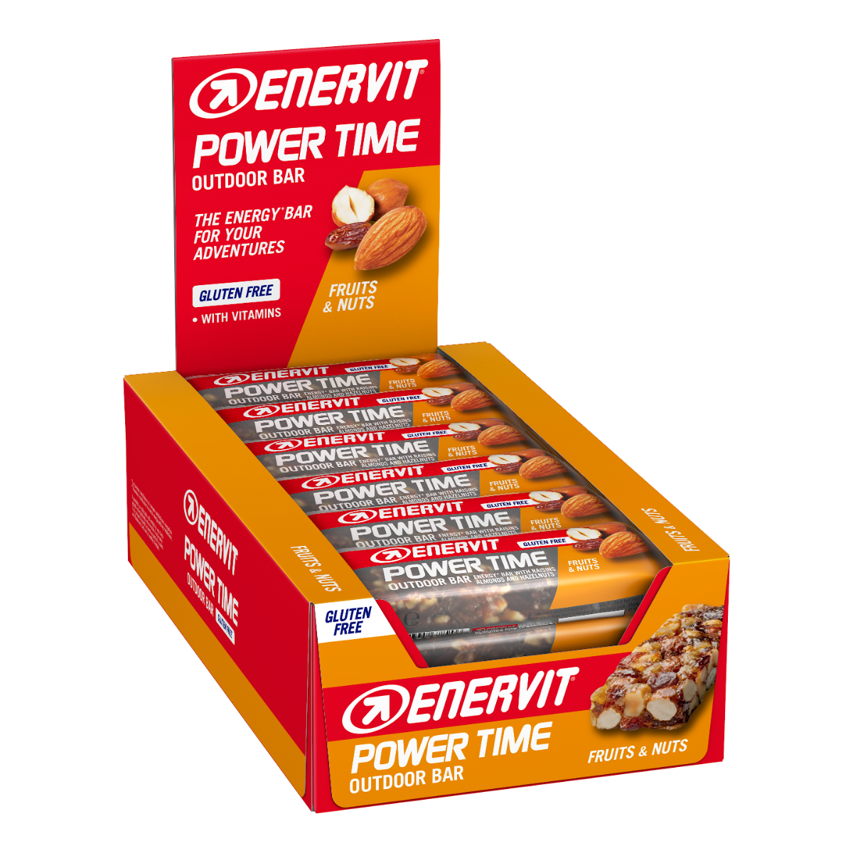 Enervit Power Time Frutta Secca 24 Barrette Da 35g-1