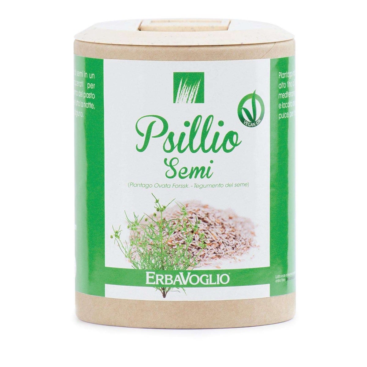Erbavoglio Semi Di Psillio Barattolo 200g-2