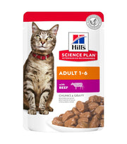 Hill's Science Plan Bocconcini Di Manzo Per Gatti Adulti Bustina 85g-3