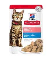 Hill's Science Plan Light Bocconcini Pesce Oceanico Gatti Adulti Bustina85g-2