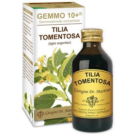 Gemmo 10+ Tiglio Argenteo Liquido Analcolico 100ml-2
