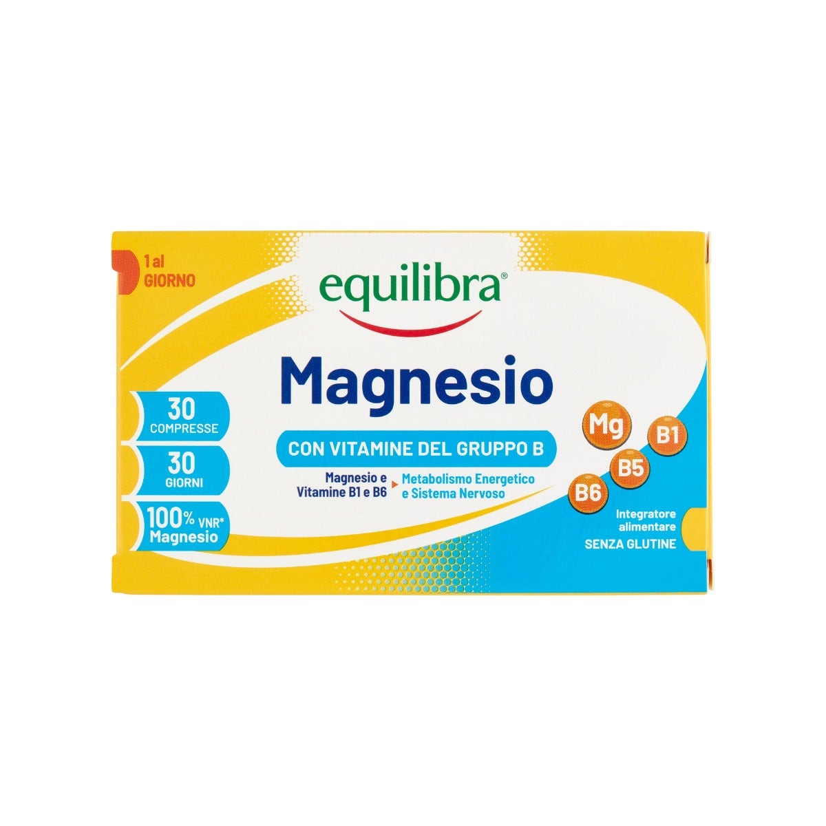 Equilibra Magnesio Con Vitamine Del Gruppo B 30 Compresse-1