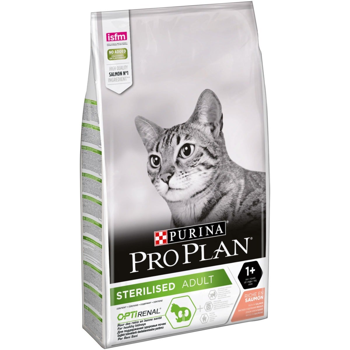 Purina Pro Plan Sterilised Gatto Crocchette Salmone Sacco 10kg-0