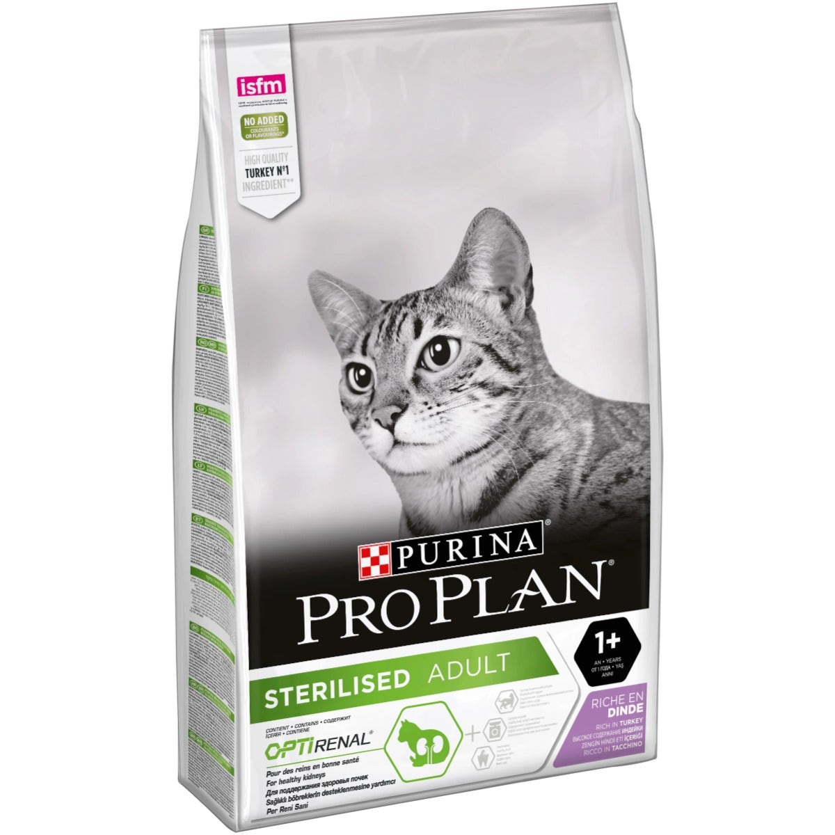 Purina Pro Plan Sterilised Gatto Crocchette Tacchino Sacco 10kg-0
